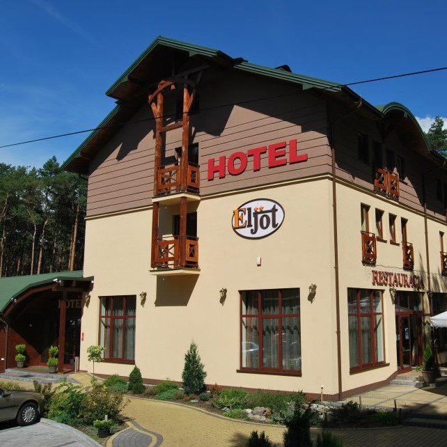 Hotel Eljot Sielpia Wielka Exterior foto
